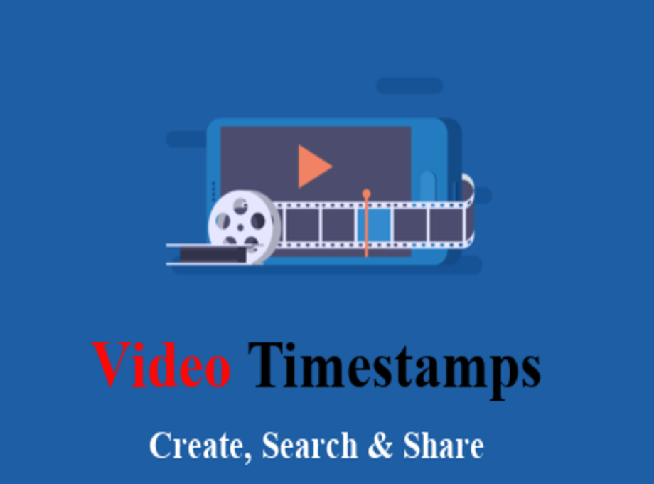 What can VideoTimestamps do for you? 